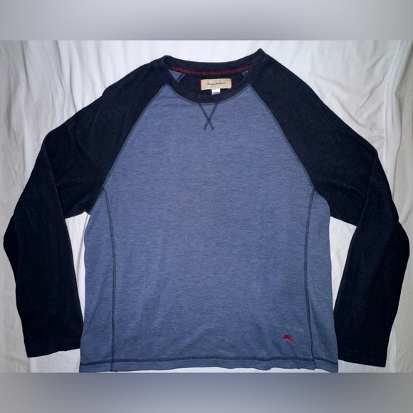 Tommy Bahama Other - Tommy Bahama Shirt Mens XL Blue Long Sleeve Crew Neck Pullover Sweater